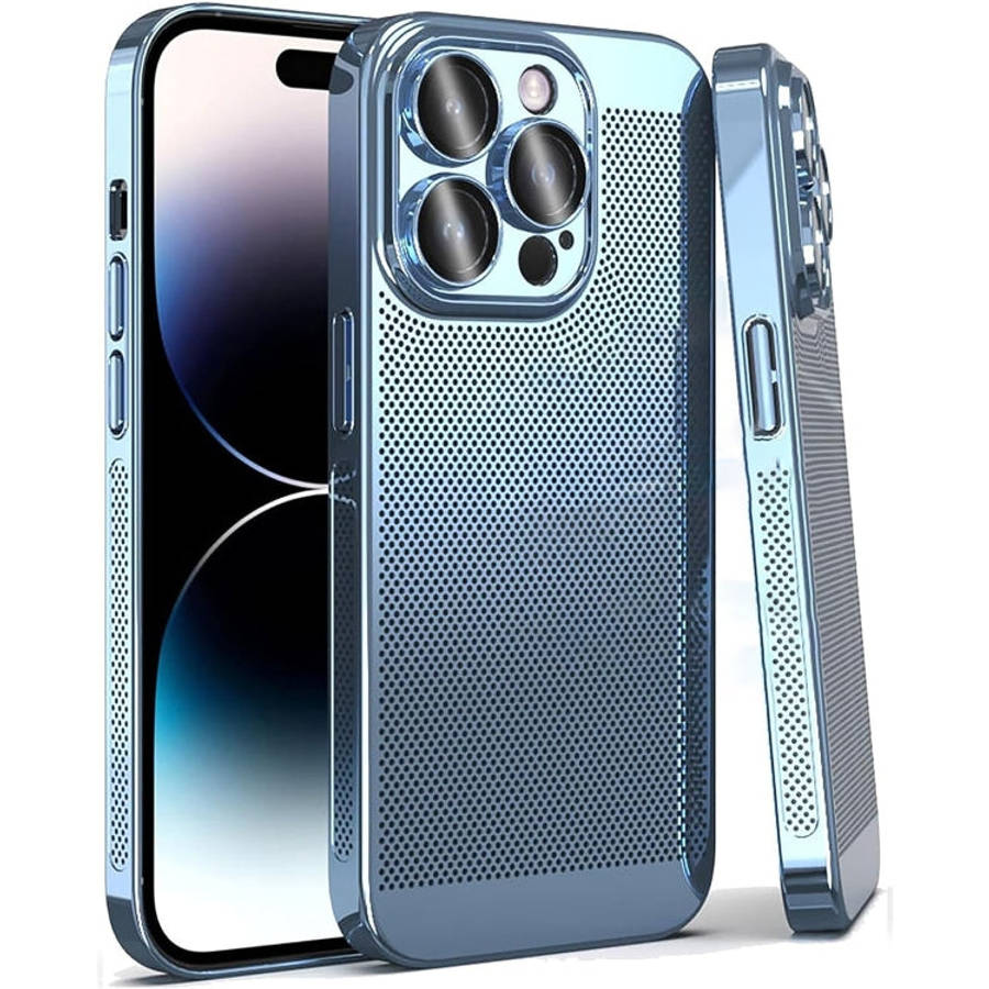 Fine Mesh Cooling Phone Case, For iPhone 15 Pro Max, For iPhone 15 Pro, For iPhone 15 Plus, For i...