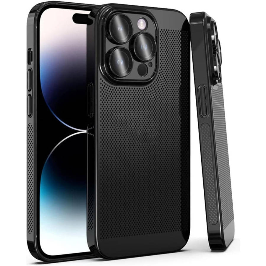 Fine Mesh Cooling Phone Case, For iPhone 15 Pro Max, For iPhone 15 Pro, For iPhone 15 Plus, For i...