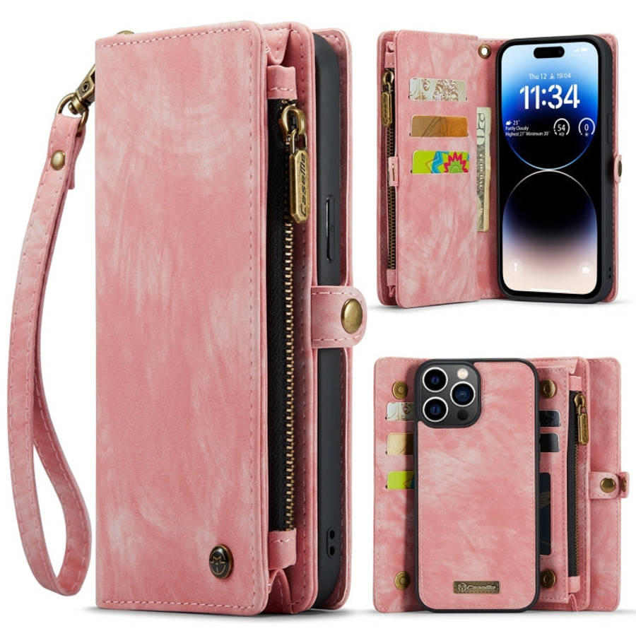 CaseMe 008 Detachable Multifunctional Leather Phone Case, For iPhone 15 Pro Max, For iPhone 15 Pr...