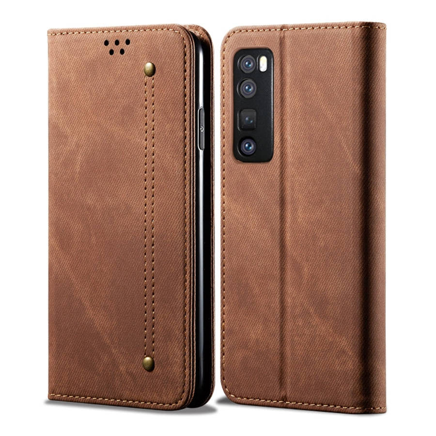 Denim Texture Casual Style Horizontal Flip Leather Case with Holder & Card Slots & Wallet, For Hu...