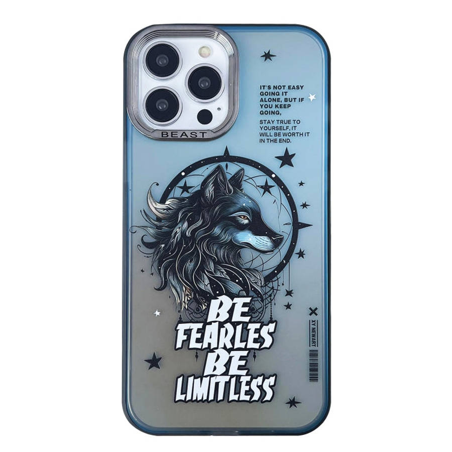 Aurora Series Painted Pattern Phone Case, For iPhone 14, For iPhone 15 Pro Max, For iPhone 15 Pro...