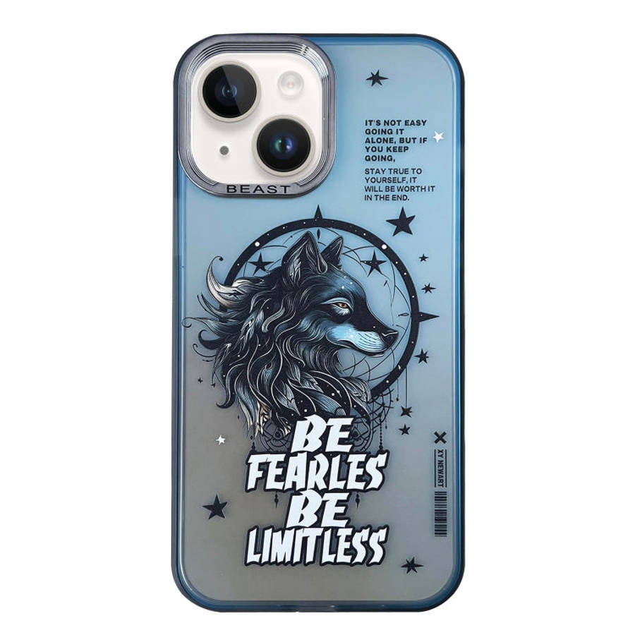 Aurora Series Painted Pattern Phone Case, For iPhone 14, For iPhone 15 Pro Max, For iPhone 15 Pro...