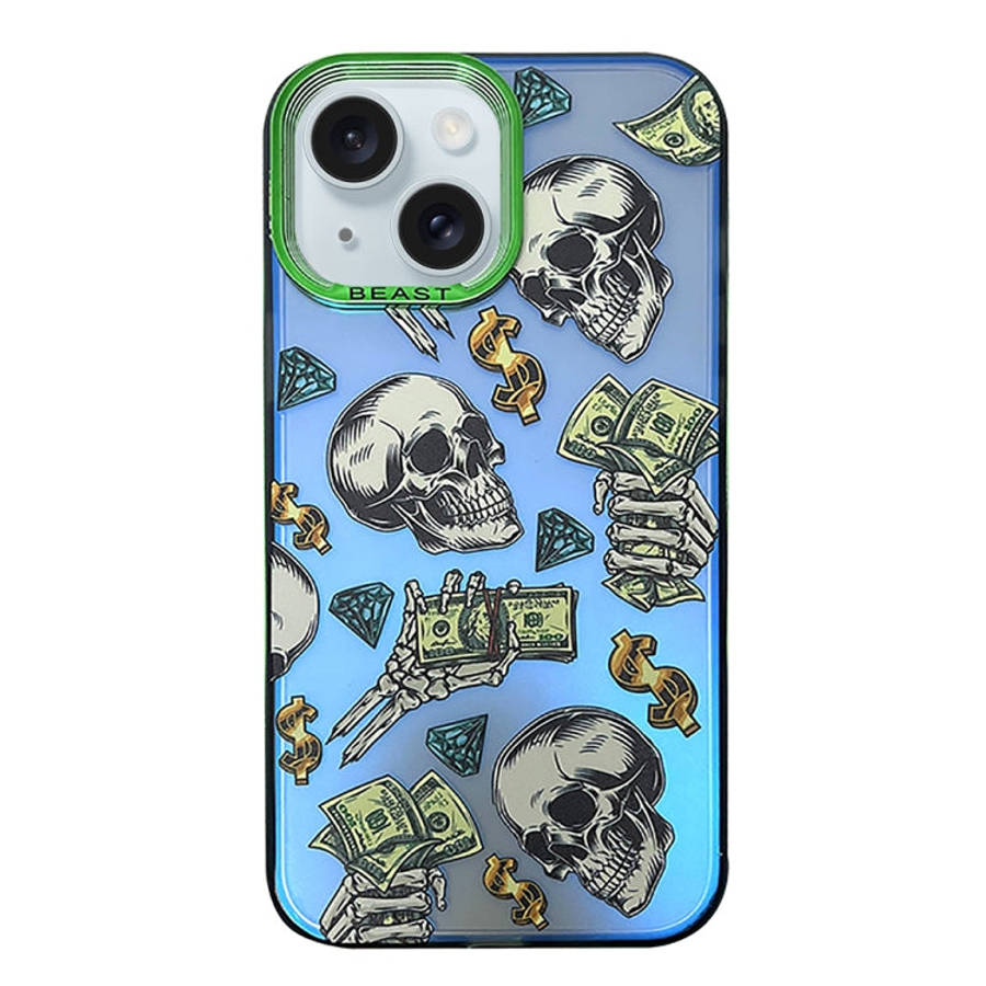 Aurora Series Painted Pattern Phone Case, For iPhone 14, For iPhone 15 Pro Max, For iPhone 15 Pro...