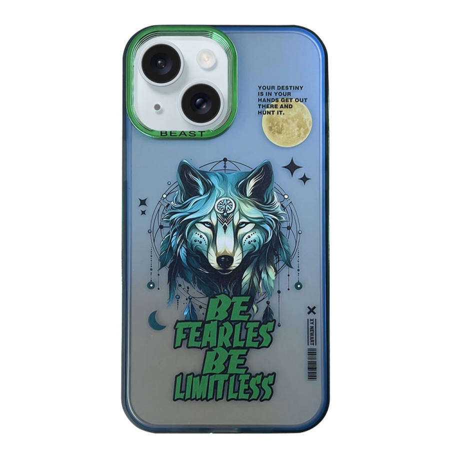 Aurora Series Painted Pattern Phone Case, For iPhone 14, For iPhone 15 Pro Max, For iPhone 15 Pro...