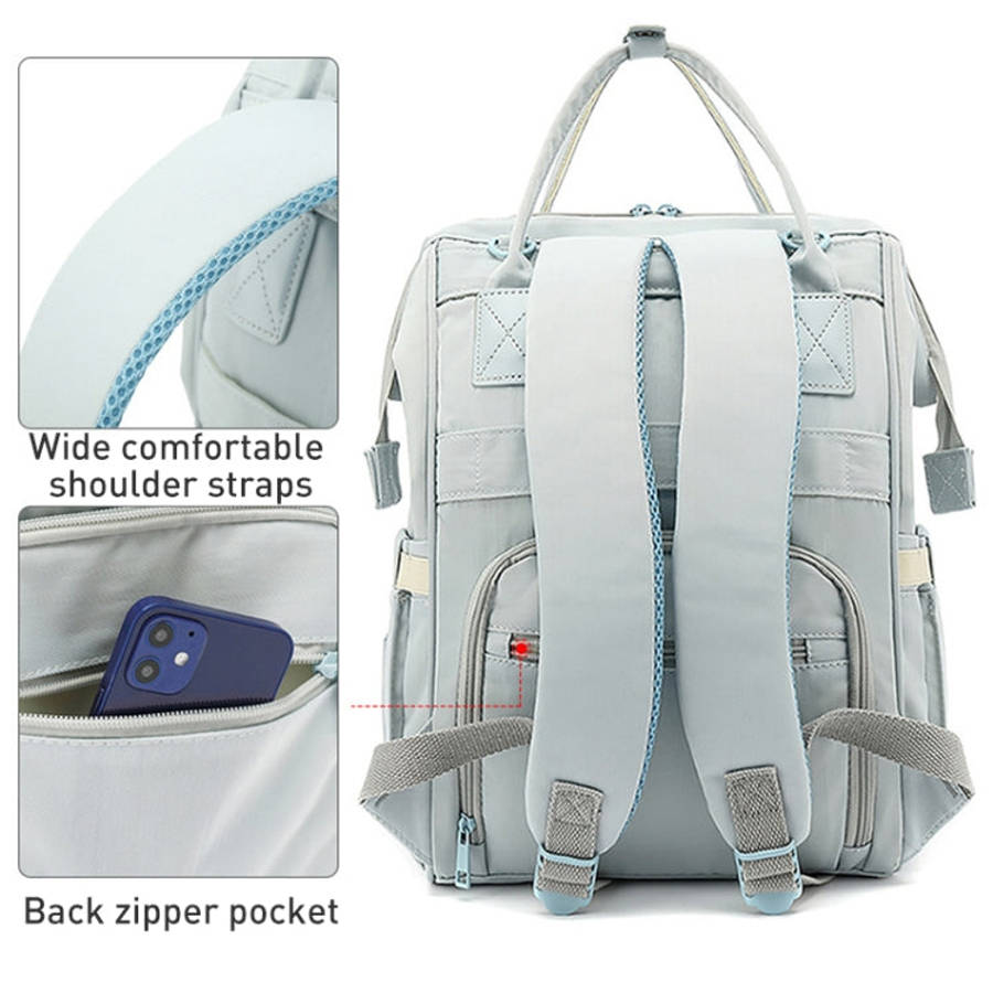 Multifunctional Mommy Bag Large Capacity Outgoing Baby Care Backpack, Grey, Blue, Black, Pink, Ca...