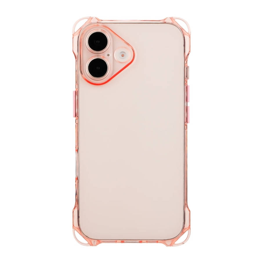 Four-corner Shockproof TPU Phone Case, For iPhone 16 Pro Max, For iPhone 16 Pro, For iPhone 16 Pl...