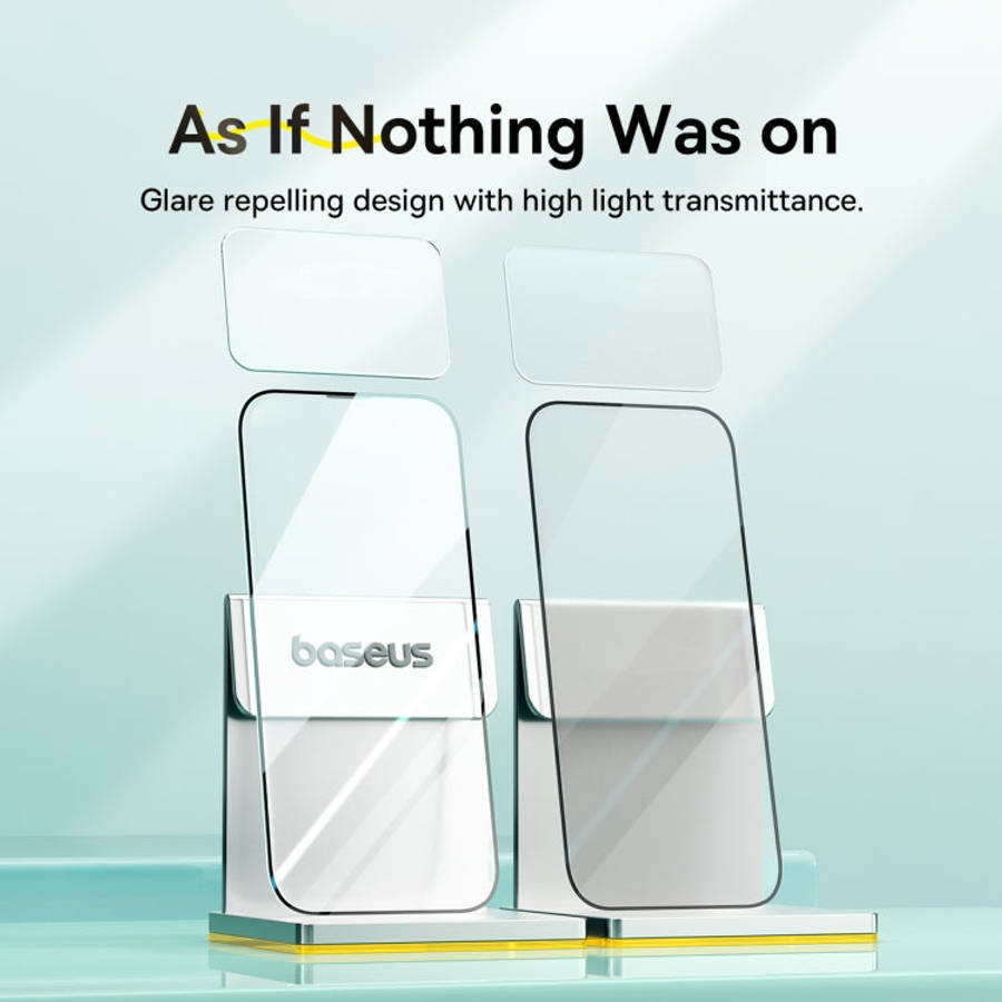 Baseus Sapphire Series Dustproof HD Tempered Glass Film, For iPhone 15 Pro