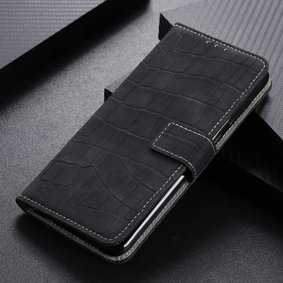 Crocodile Texture Horizontal Flip Leather Case with Holder & Card Slots & Wallet, For Xiaomi Redm...