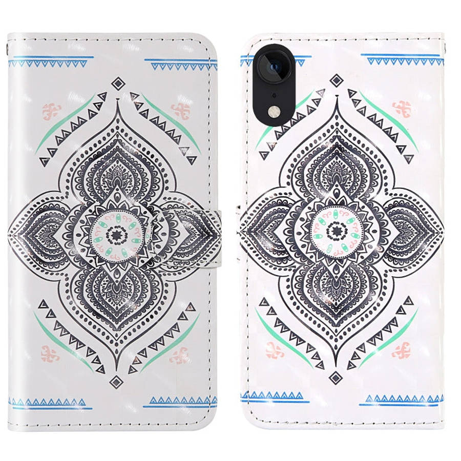 3D Painting Colored Drawing Pattern Horizontal Flip TPU + PU Leather Case with Holder & Card Slot...