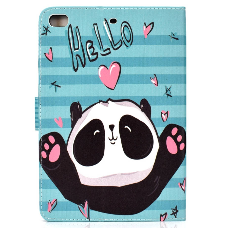 Colored Drawing Pattern Horizontal Flip PU Leather Case with Holder & Card Slot & Sleep / Wake-up...