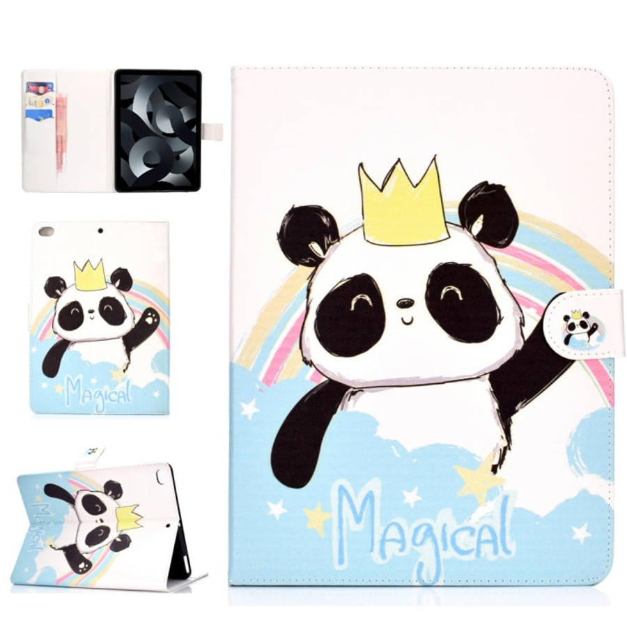 Colored Drawing Pattern Horizontal Flip PU Leather Case with Holder & Card Slot & Sleep / Wake-up...
