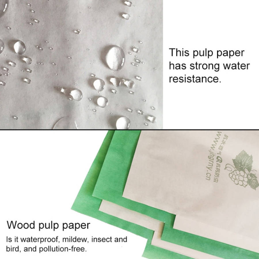 100pcs Waterproof Grape Packaging Bag Paper Bag Fruit Protective Bag, 20x28, 22x31, 25x34, 28x36,...