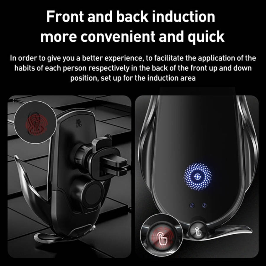M2 Infrared lnduction Wireless Fast Charging Air Outlet Car Holder