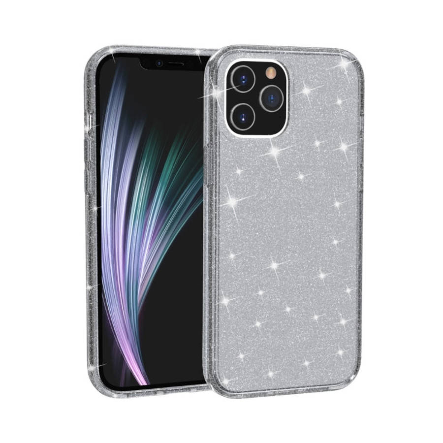 Shockproof Terminator Style Glitter Powder Protective Case, For iPhone 12 mini, For iPhone 12 / 1...