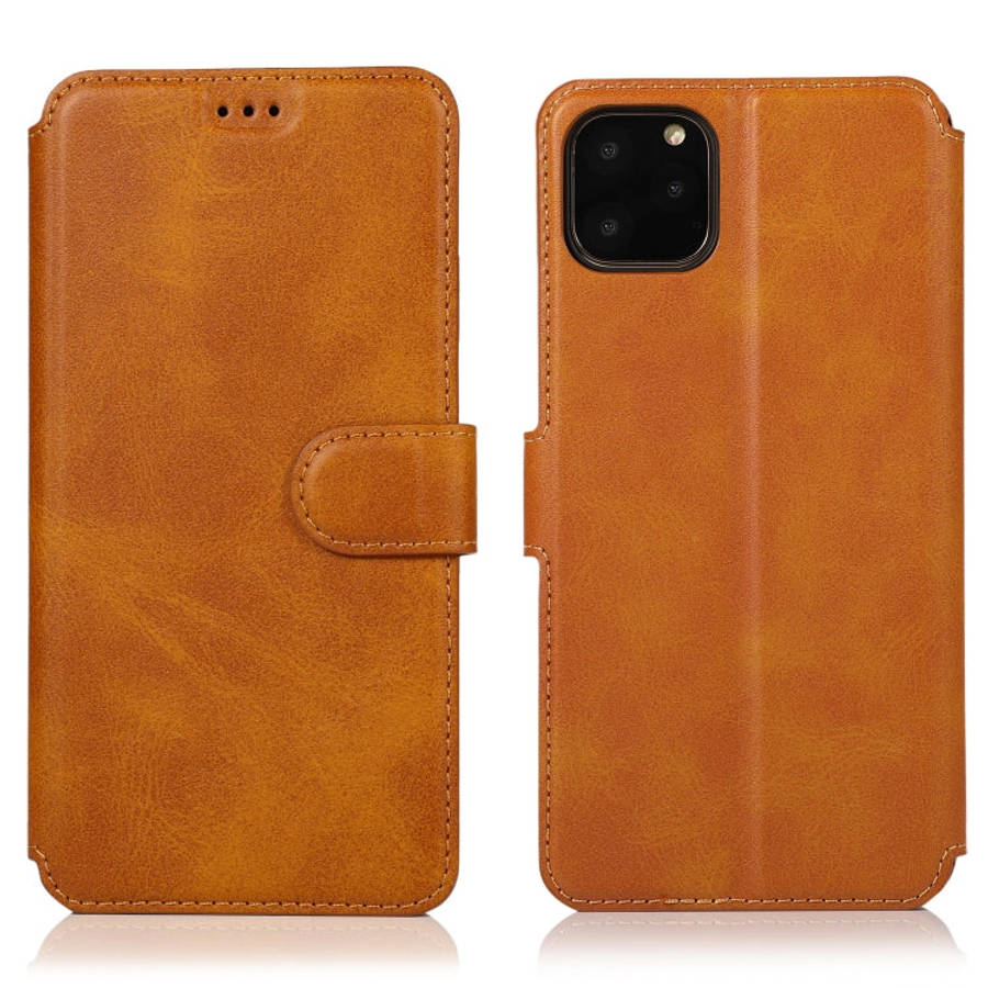 Calf Texture Magnetic Buckle Horizontal Flip Leather Case with Holder & Card Slots & Wallet & Pho...