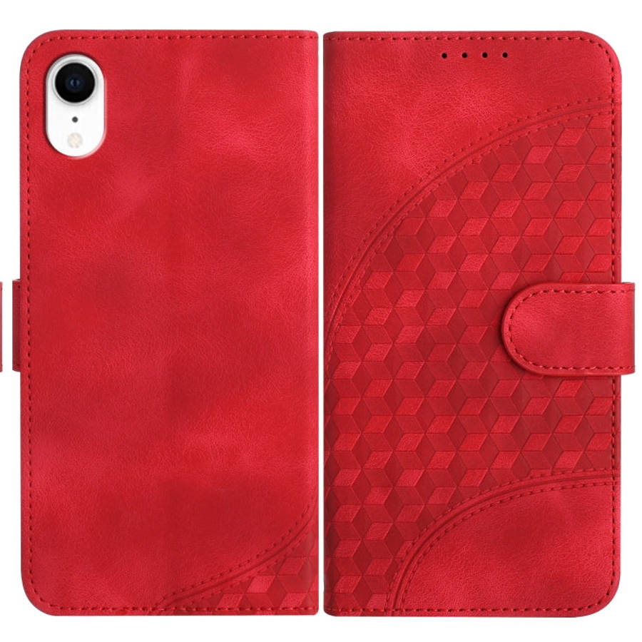 YX0060 Elephant Head Embossed Phone Leather Case with Lanyard, For iPhone 12 mini, For iPhone 11 ...