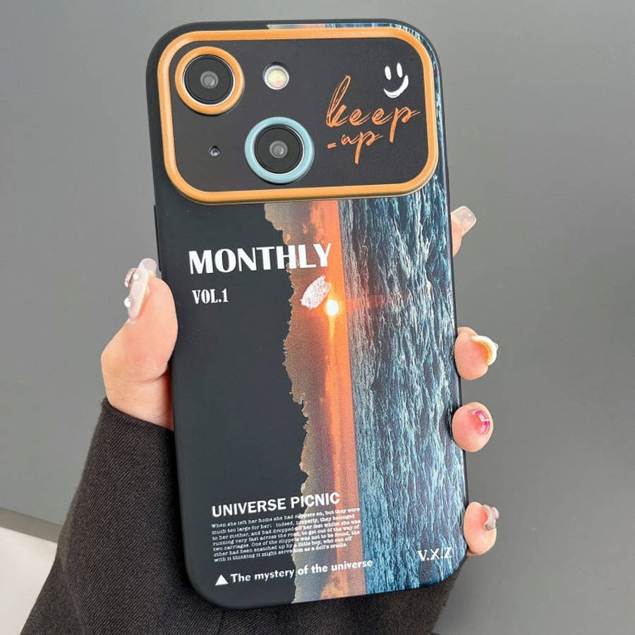 Scenery Pattern Large Window TPU Phone Case, For iPhone 15 Pro Max, For iPhone 15 Pro, For iPhone...