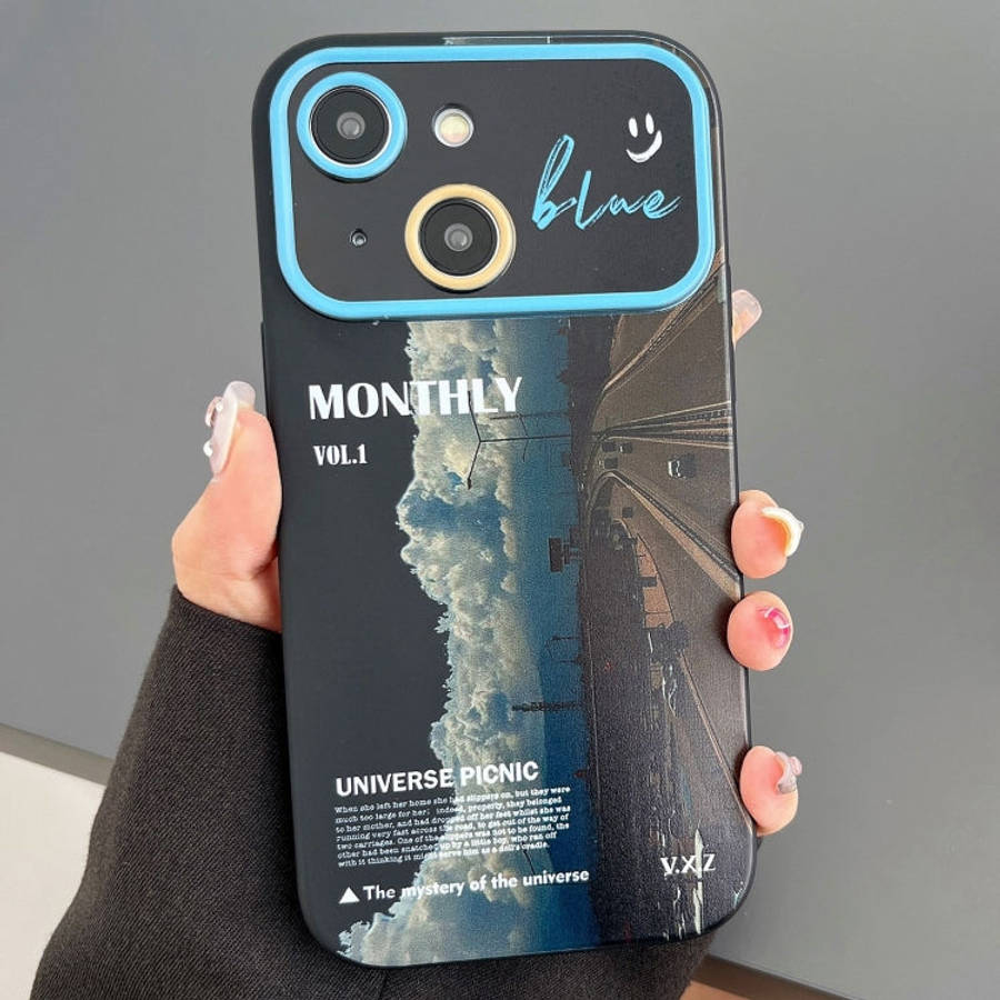 Scenery Pattern Large Window TPU Phone Case, For iPhone 15 Pro Max, For iPhone 15 Pro, For iPhone...