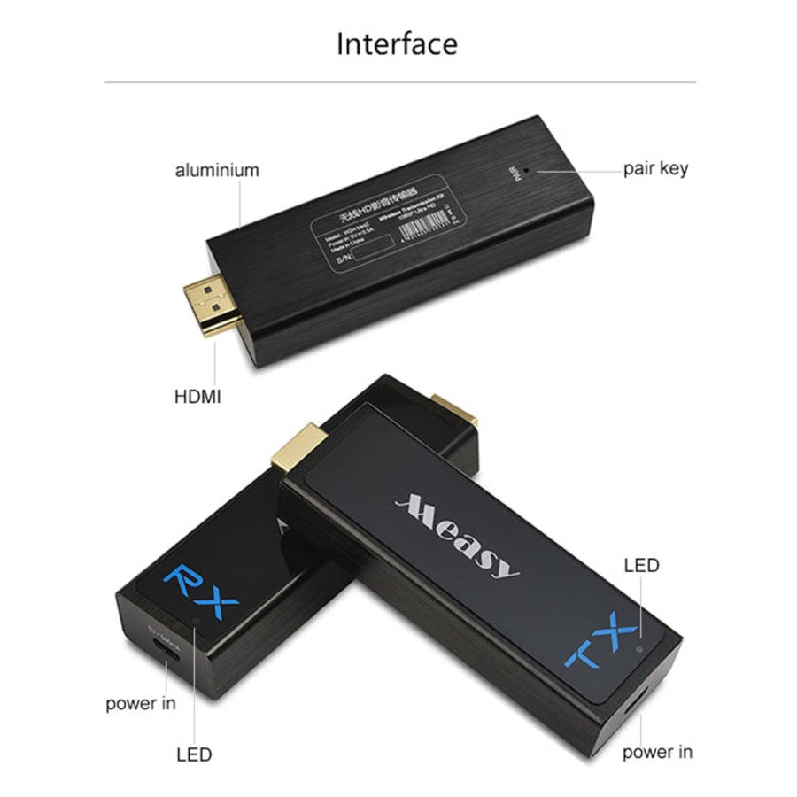 Measy W2H Nano 1080P HDMI 1.4 3D Wireless HDMI Audio Video Transmitter Receiver Extender, Transmi...