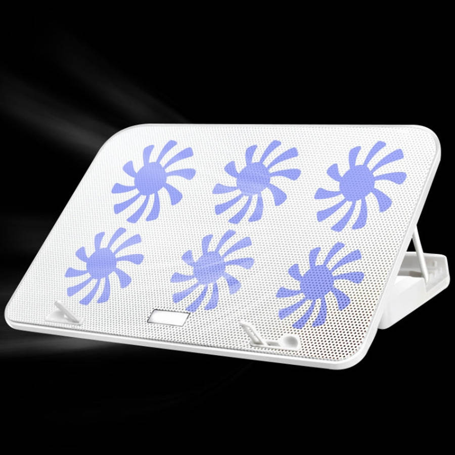 ICE COOREL Notebook Computer Base Speed Control Silent Six-fan Cooling Holder Cooling Rack, Style...