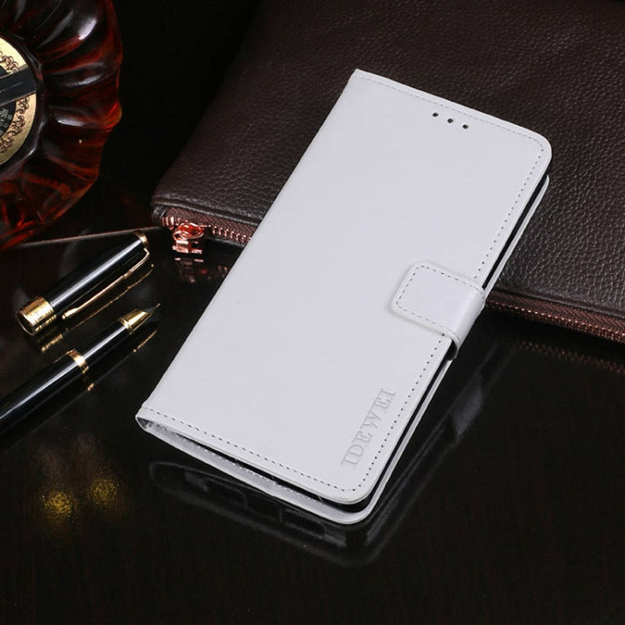 idewei Crazy Horse Texture Horizontal Flip Leather Case with Holder & Card Slots & Wallet, For Hu...