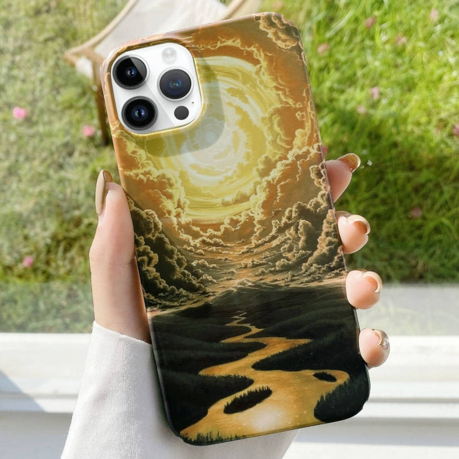 Varnishing Water Stick PC Phone Case, For iPhone 16 Pro Max, For iPhone 16 Pro, For iPhone 16 Plu...