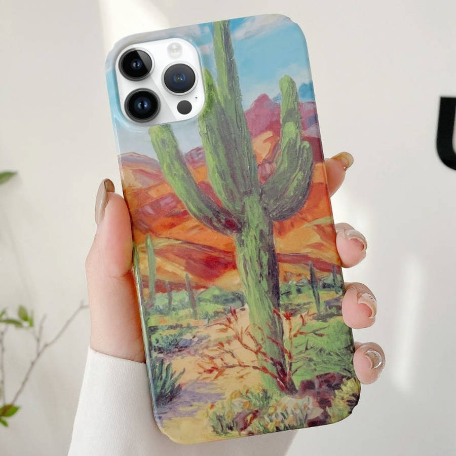 Varnishing Water Stick PC Phone Case, For iPhone 16 Pro Max, For iPhone 16 Pro, For iPhone 16 Plu...