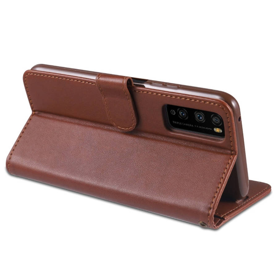 AZNS Sheepskin Texture Horizontal Flip Leather Case with Holder & Card Slots & Wallet, For Huawei...