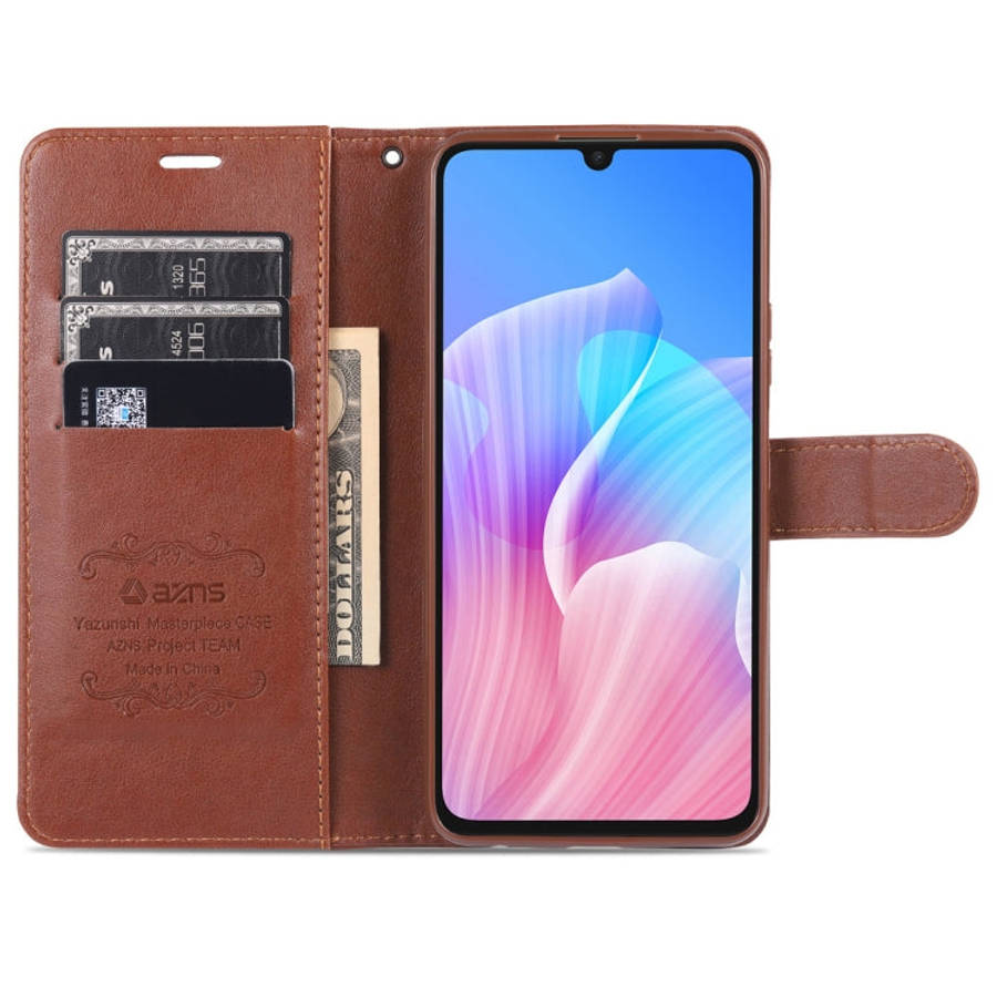 AZNS Sheepskin Texture Horizontal Flip Leather Case with Holder & Card Slots & Wallet, For Huawei...