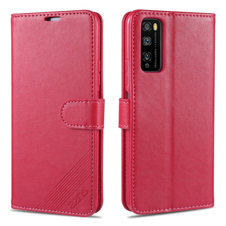 AZNS Sheepskin Texture Horizontal Flip Leather Case with Holder & Card Slots & Wallet, For Huawei...