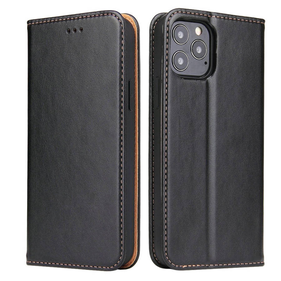 Fierre Shann PU Genuine Leather Texture Horizontal Flip Leather Case with Holder & Card Slots & W...