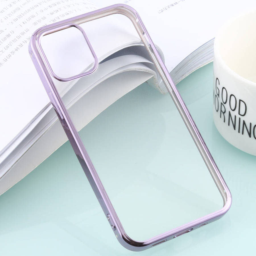 Ultra-thin Plating TPU Protective Soft Case, For iPhone 12 Pro Max, For iPhone 12 / 12 Pro