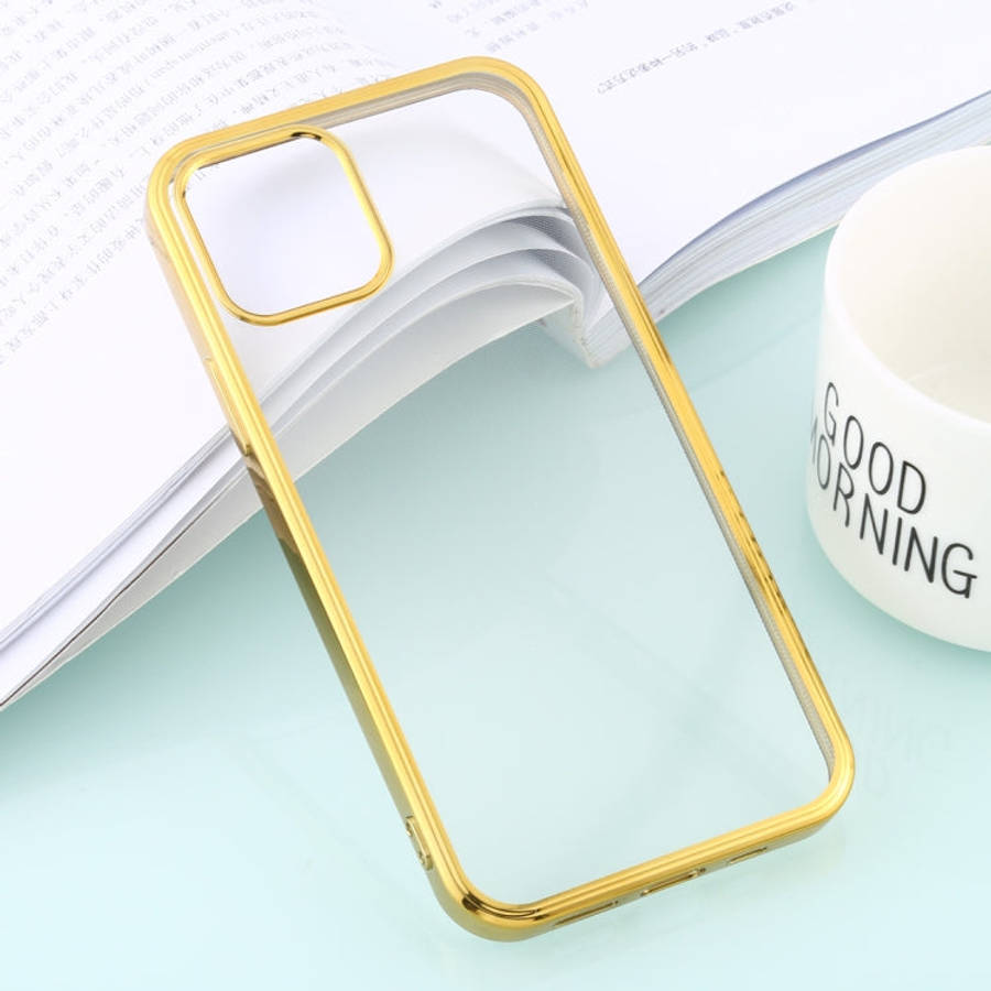 Ultra-thin Plating TPU Protective Soft Case, For iPhone 12 Pro Max, For iPhone 12 / 12 Pro
