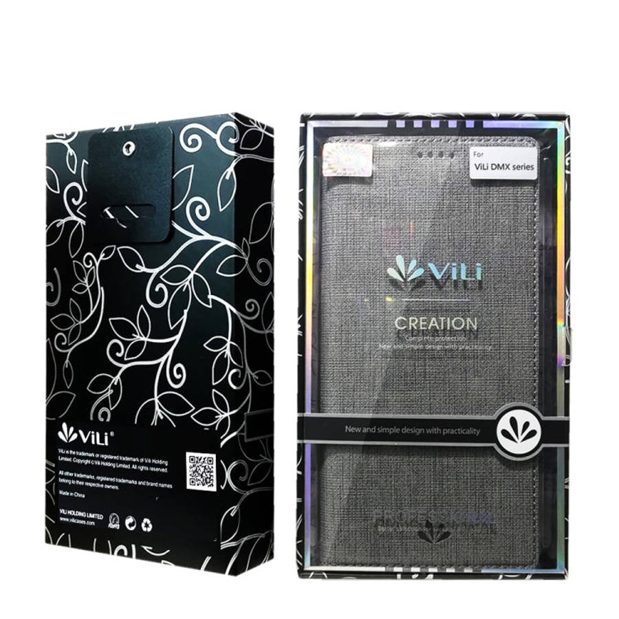 ViLi DMX-54 Shockproof TPU + PU Leather Magnetic Attraction Horizontal Flip Protective Case with ...
