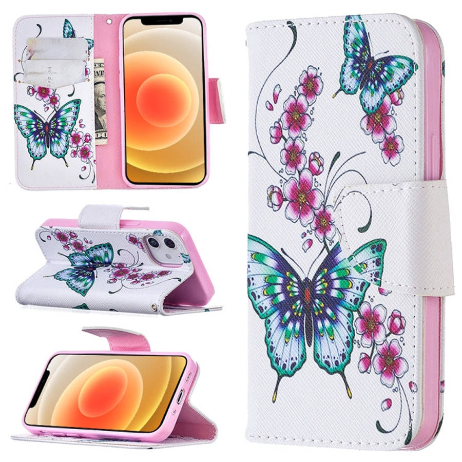 Colored Drawing Pattern Horizontal Flip Leather Case with Holder & Card Slots & Wallet, For iPhon...