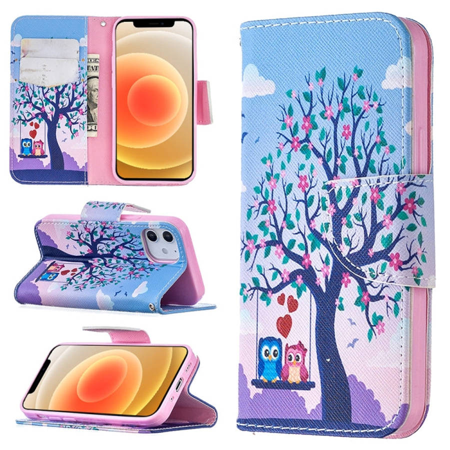 Colored Drawing Pattern Horizontal Flip Leather Case with Holder & Card Slots & Wallet, For iPhon...