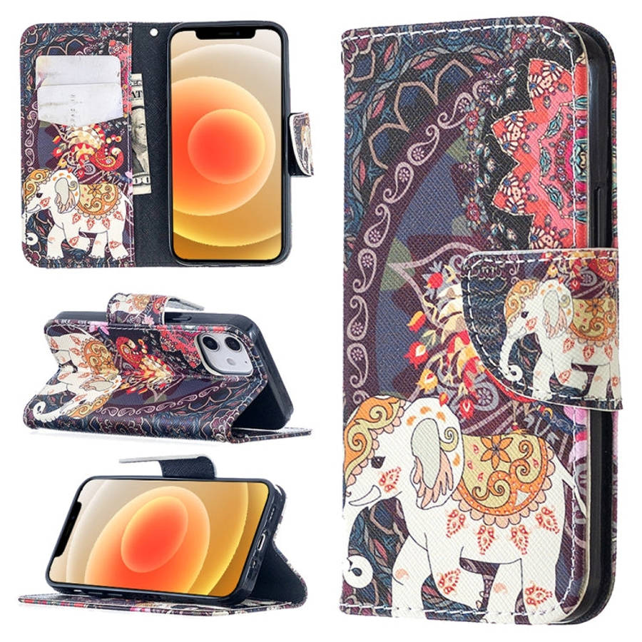 Colored Drawing Pattern Horizontal Flip Leather Case with Holder & Card Slots & Wallet, For iPhon...