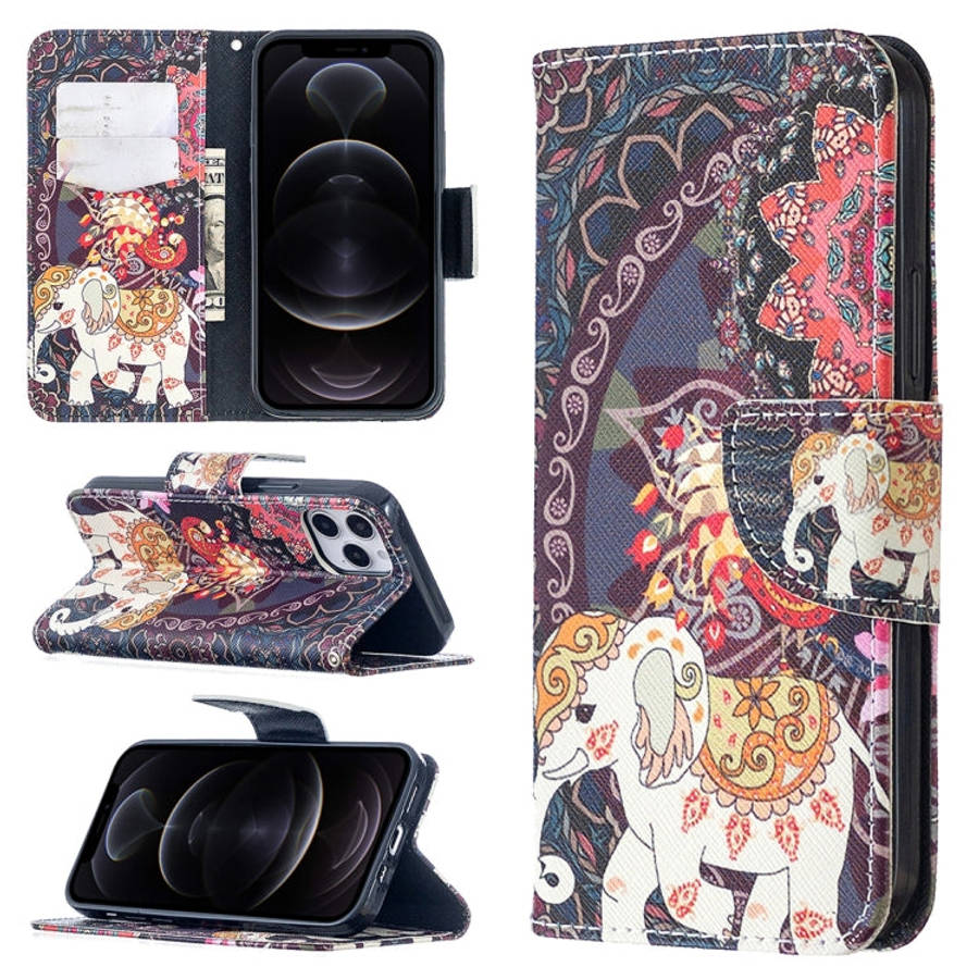 Colored Drawing Pattern Horizontal Flip Leather Case with Holder & Card Slots & Wallet, For iPhon...