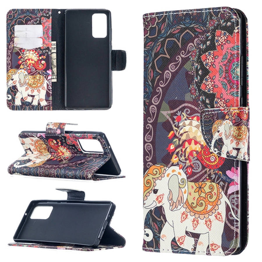 Colored Drawing Pattern Horizontal Flip Leather Case with Holder & Card Slots & Wallet, For iPhon...