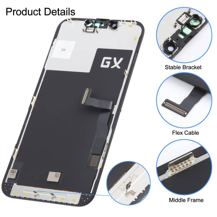 GX Hard OLED Screen, For iPhone 13 Pro Hard, For iPhone 14 Hard, For iPhone 14 Plus Soft, For iPh...