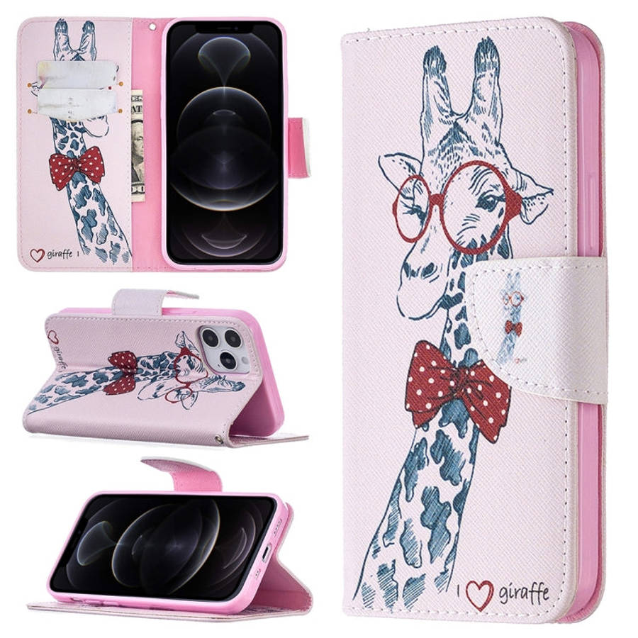 Colored Drawing Pattern Horizontal Flip Leather Case with Holder & Card Slots & Wallet, For iPhon...