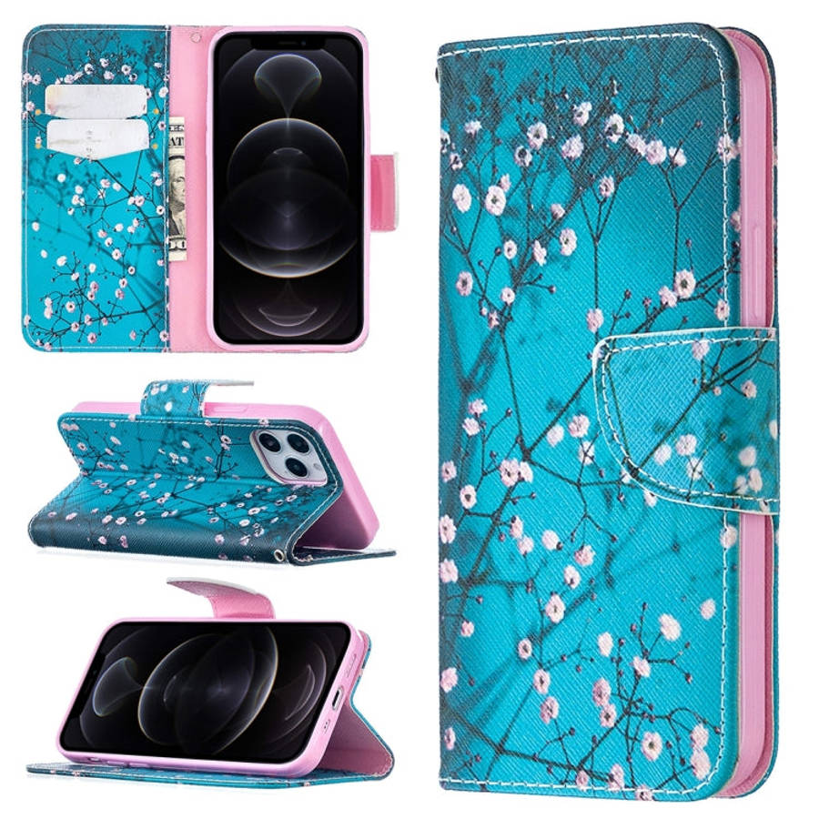 Colored Drawing Pattern Horizontal Flip Leather Case with Holder & Card Slots & Wallet, For iPhon...