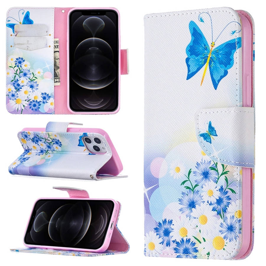 Colored Drawing Pattern Horizontal Flip Leather Case with Holder & Card Slots & Wallet, For iPhon...