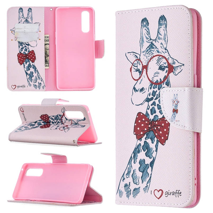 Colored Drawing Pattern Horizontal Flip Leather Case with Holder & Card Slots & Wallet, For OPPO ...