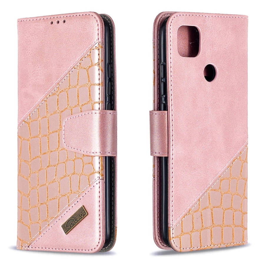 Matching Color Crocodile Texture Horizontal Flip PU Leather Case with Wallet & Holder & Card Slot...