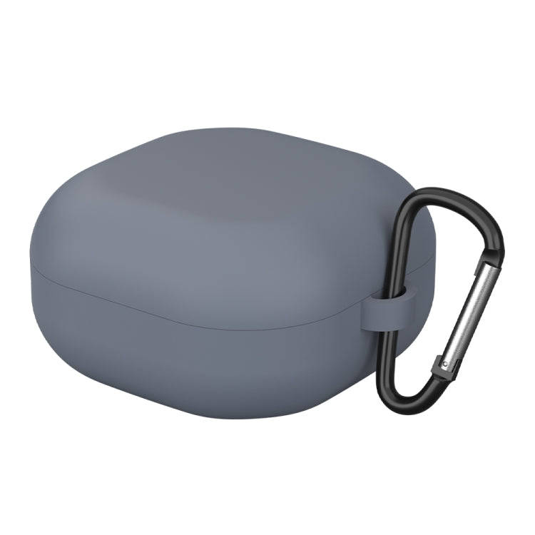 For Samsung Galaxy Buds Live Solid Color Anti-fall Earphone Protective Case with Hook