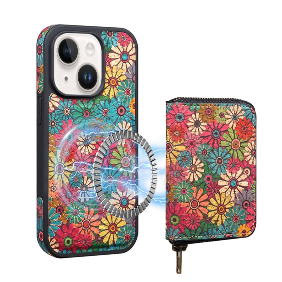 Denior D23 MagSafe Detachable Zipper Wallet Holder Phone Case, For iPhone 16 Pro Max, For iPhone ...