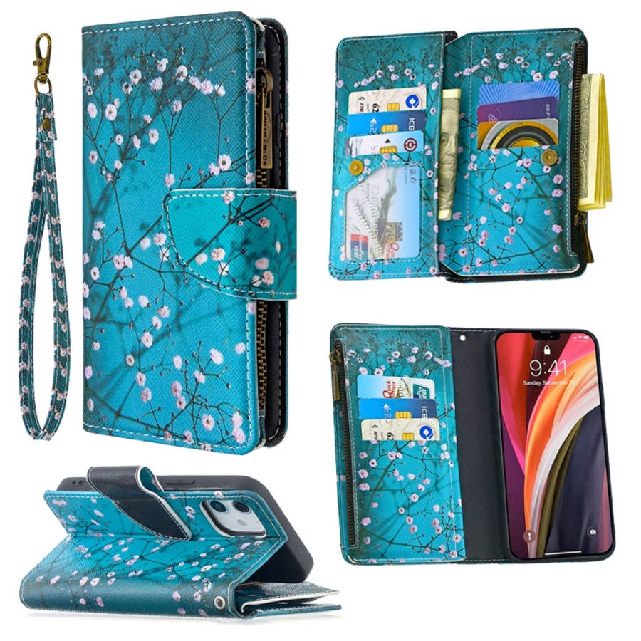 Colored Drawing Pattern Zipper Horizontal Flip Leather Case with Holder & Card Slots & Wallet, Fo...
