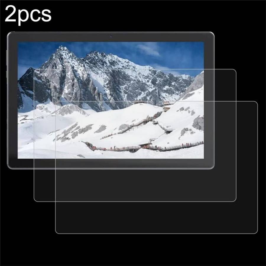 2pcs 9H 0.3mm Explosion-proof Tempered Glass Film, For Lastest 2024 Tablet 10.1