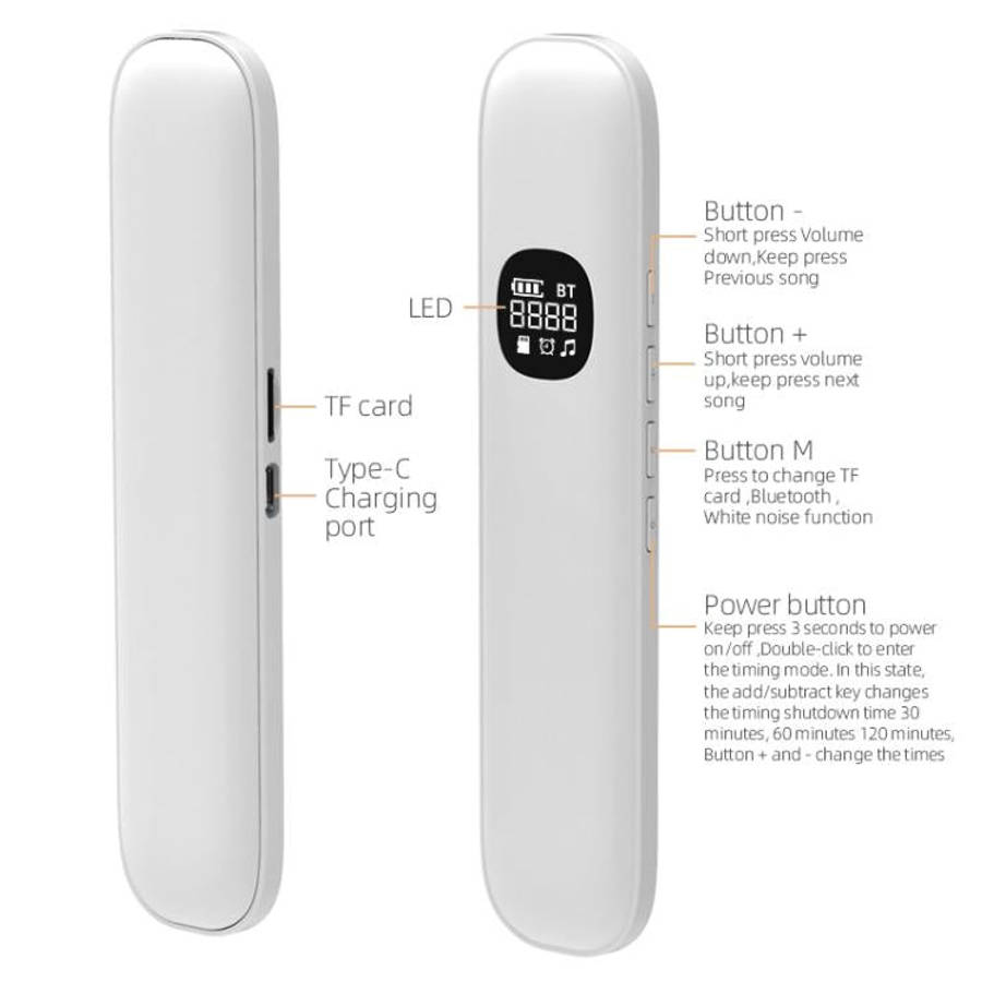 BLD07 Bone Conduction Bluetooth 5.4  Sleep Speaker
